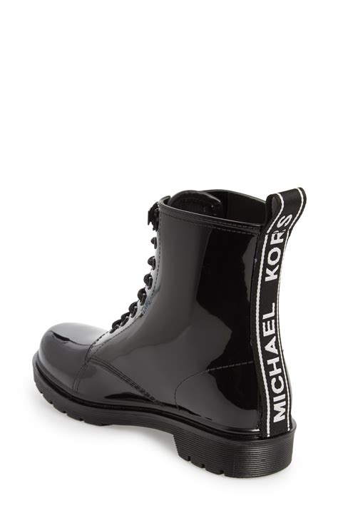 michael kors lace up rain boots|michael kors tavie rain boot.